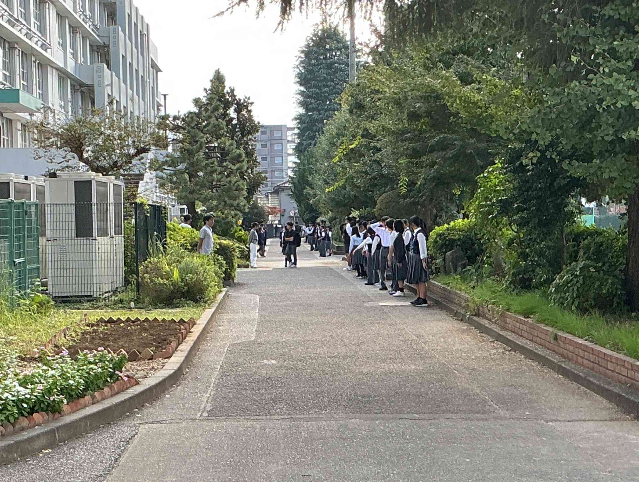 あいさつ運動２学期
